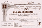 Józefa Czecha Kalendarz Krakowski na rok 1895. [R. 64]