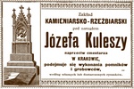 Zaklad kamieniarsko-rzezbiarski J. Kuleszy