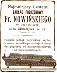 Zaklad pogrzebowy F. Nowinskiego