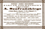 Zaklad pogrzebowy A. Szafranskiego